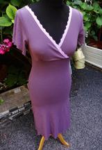 Violet-paars Sissy-Boy strech jurkje maat S, Verzenden, Paars, Sissy-Boy, Knielengte