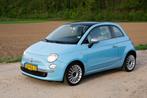IN PRIJS VERLAAGD Fiat 500 0.8 2010 Blauw/Airco/Panorama dak, Auto's, Fiat, Origineel Nederlands, Te koop, 905 kg, Benzine