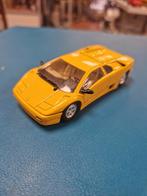 Solido Lamborghini Diablo geel schaal 1/43, Hobby en Vrije tijd, Modelauto's | 1:43, Solido, Ophalen of Verzenden, Zo goed als nieuw