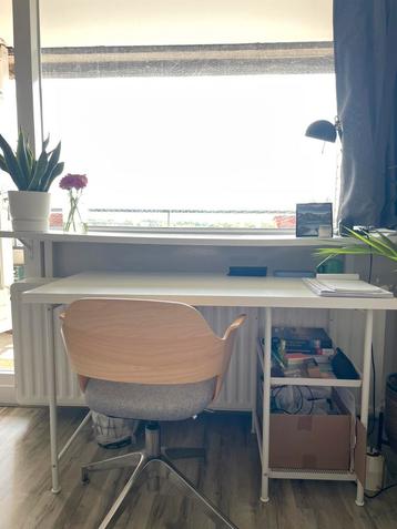 Used IKEA Desk: Lagkapten Tabletop + Spand Legs beschikbaar voor biedingen
