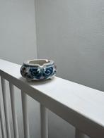 Makkum asbakje oud hollands op pootjes, Sieraden, Tassen en Uiterlijk, Ophalen of Verzenden, Zo goed als nieuw, Zilver, Dame