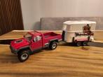 Schleich pick-up met paardentrailer, Kinderen en Baby's, Speelgoed | Overig, Ophalen of Verzenden, Zo goed als nieuw, Jongen of Meisje