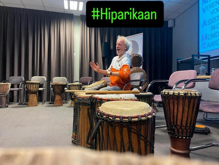 Djembe Cursus voor gevorderden bij Hiparikaan in Arnhem., Muziek en Instrumenten, Overige Muziek en Instrumenten, Nieuw, Ophalen of Verzenden
