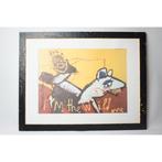 # Herman brood I'm the wild one, print art, Ophalen, Gebruikt, Rechthoekig Liggend, A1 t/m A3
