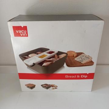 Vacuvin Bread en dip set. Nieuw