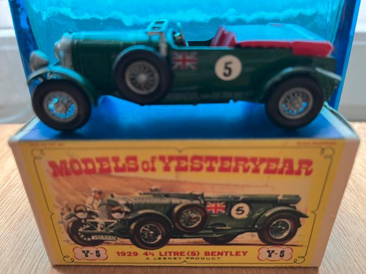 Models of Yesteryear ‘’Blower’’ BENTLEY uit 1929 4/12 liter, Hobby en Vrije tijd, Modelauto's | 1:50, Zo goed als nieuw, Auto