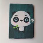 Tablet Hoesje – Book Case Cover met Panda Design, Ophalen of Verzenden, Gebruikt, Bescherming voor- en achterkant