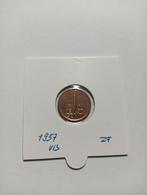 1 cent Juliana 1957, Postzegels en Munten, Munten | Nederland, Ophalen of Verzenden, Koningin Juliana, 1 cent, Losse munt