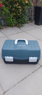 Caperlan Viskoffer Compleet met Accessoires, Watersport en Boten, Hengelsport | Karpervissen, Ophalen, Gebruikt, Complete set