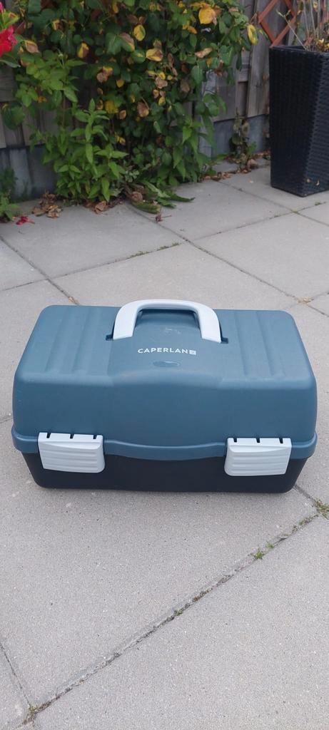 Caperlan Viskoffer Compleet met Accessoires, Watersport en Boten, Hengelsport | Karpervissen, Gebruikt, Complete set, Ophalen