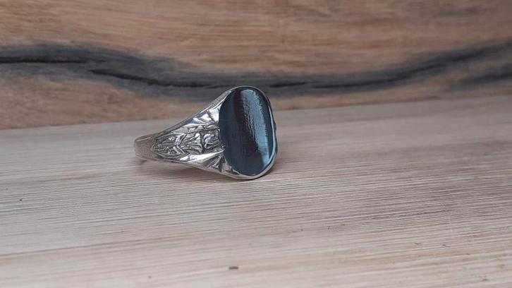 zilver handgemaakte ring, Sieraden, Tassen en Uiterlijk, Ringen, Nieuw, Dame of Heer, Zilver, Zilver, Ophalen of Verzenden