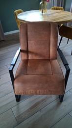Fauteuil Morris in cognac kleur, Huis en Inrichting, Fauteuils, Ophalen, Zo goed als nieuw, 75 tot 100 cm, 50 tot 75 cm