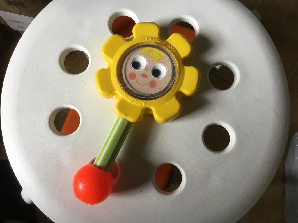 Fisher Price vintage rammelaar, Kinderen en Baby's, Speelgoed | Fisher-Price, Ophalen of Verzenden, Gebruikt, Rammelaar