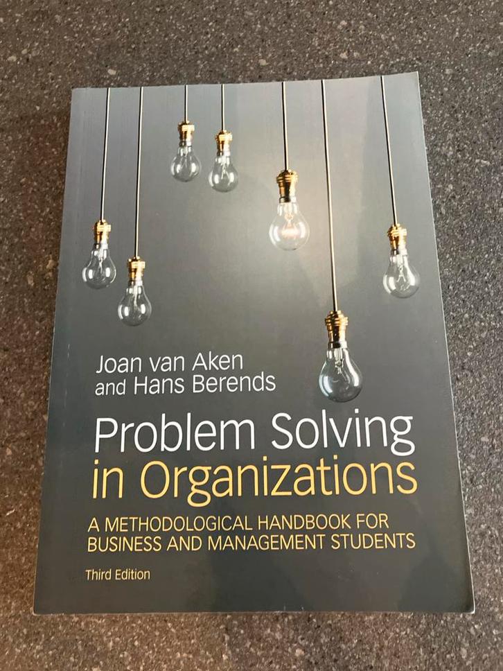 Problem Solving in Organizations - Van Aken & Berends, Boeken, Economie, Management en Marketing, Zo goed als nieuw, Management