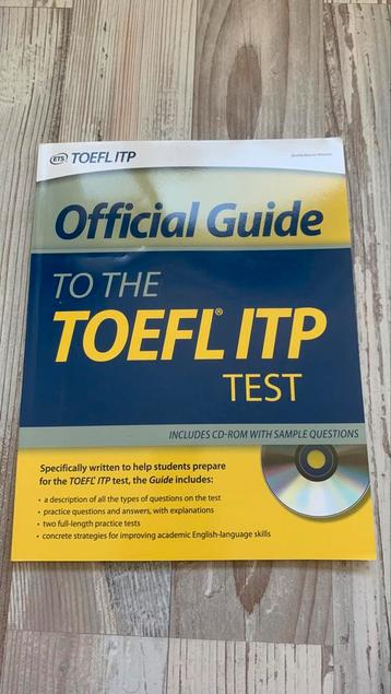 Official Guide TOEFL ITP TEST | 0886854164 beschikbaar voor biedingen