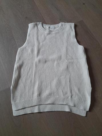 Zgan H&M meisjes gebreide spencer ecru 134/140 herfst tip. beschikbaar voor biedingen