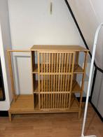 Open kledingkast met schuifdeur, bamboe, Ophalen