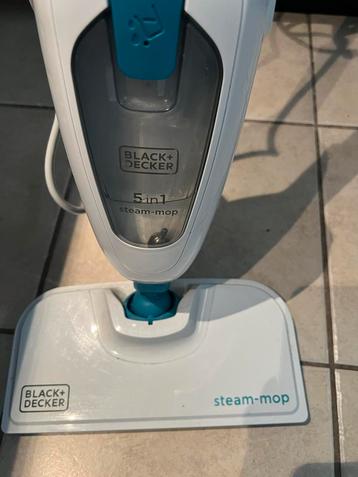 Black+Decker Steam-Mop 5-in-1/dweil/stomen beschikbaar voor biedingen