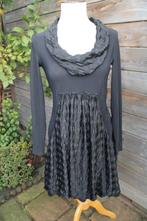 Ballonjurk zwart Indies mt 2 (S) travelstof Vaste prijs, Kleding | Dames, Jurken, Zwart, Ophalen of Verzenden, Zo goed als nieuw