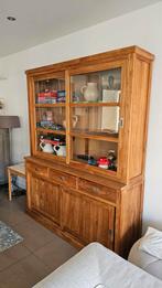 Teak buffetkast - 203x157x49 cm, Huis en Inrichting, Kasten | Buffetkasten, Ophalen, Gebruikt, Met deur(en), 200 cm of meer