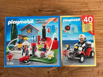 Playmobil 5169 Brandweerinterventie met quad beschikbaar voor biedingen