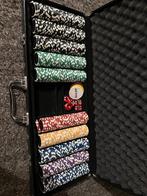 Professionele poker set met koffer, Een of twee spelers, Ophalen, Zo goed als nieuw