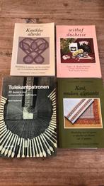 4x boek over kantklossen, Hobby en Vrije tijd, Garen, Ophalen of Verzenden, Zo goed als nieuw