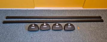 Thule Squarebar 128cm dakdragers voor gesloten rails beschikbaar voor biedingen