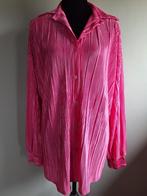 Nieuwe roze stretch plissé blouse, maat XL/XXL, Kleding | Dames, Blouses en Tunieken, Nieuw, Ophalen of Verzenden, Roze, Maat 46/48 (XL) of groter
