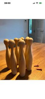 9 houten kegels, Ophalen of Verzenden