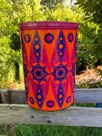 Vintage voorraadbus TOMADO Kaleidoscope oranje/paars, Verzamelen, Blikken, Ophalen of Verzenden, Zo goed als nieuw, Overige, Overige merken