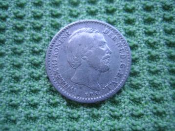 dubbeltje 1887 beschikbaar voor biedingen