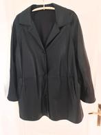 Te koop prachtige zwart NAPPA LEDEREN jas maat 52 z nette st, Kleding | Dames, Ophalen of Verzenden, Maat 46/48 (XL) of groter