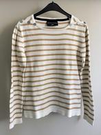 Roosenstein Wolke Nynke streepshirt, LM, camel/wit, XS, ZGAN, Kleding | Dames, Wit, Ophalen of Verzenden, Zo goed als nieuw, Roosenstein Wolke
