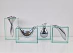 Set 4 modernist art object vaas Lisa Mori ’80 designobjecten, Ophalen of Verzenden