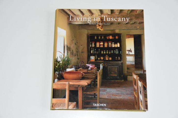 Living in Tuscany Barbara Rene Stoeltie Toscane wonen NIEUW, Boeken, Wonen en Tuinieren, Nieuw, Interieur en Design, Ophalen of Verzenden