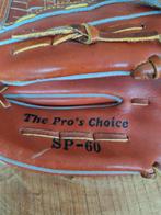 Leren softbalhandschoen Rechts, Ophalen of Verzenden, Gebruikt, Softbal, Handschoen