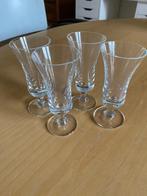 jenever, borrelglaasjes 4 stuks, Ophalen of Verzenden, Glas, Overige stijlen