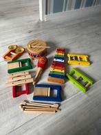 verzamelbare houten muziekinstrumenten, Kinderen en Baby's, Speelgoed | Houten speelgoed, Ophalen of Verzenden, Zo goed als nieuw