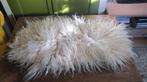 Mergelland vacht gevilte wol, 100x60cm, grijze viltrug, Nieuw, Wolvilt, Versiering, Verzenden
