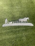 Landbouwer, ploeg met paarden 85 cm., Ophalen of Verzenden, Zo goed als nieuw