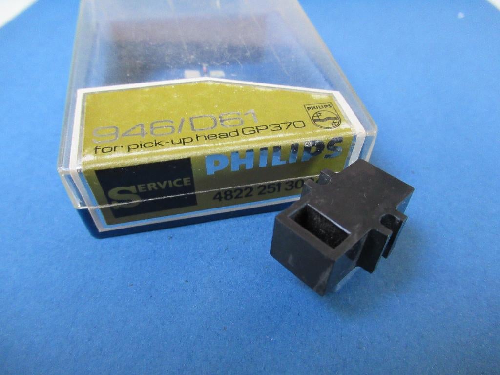 Element + naald Philips GP370 22GP370., Audio, Tv en Foto, Platenspelers, Zo goed als nieuw, Platenspeler-onderdeel, Philips, Ophalen of Verzenden