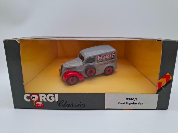 Corgi Classics D980/1 Ford Popular Van, Hobby en Vrije tijd, Modelbouw | Auto's en Voertuigen, Nieuw, Auto, 1:32 tot 1:50, Overige merken