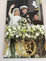 Maxima en Willem -Alexander bruidspaar foto kaart 02-02-2002, Ophalen of Verzenden, Nieuw, Kaart, Foto of Prent