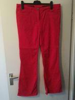 Just B broek, rood, maat 44, ZGAN!, Kleding | Dames, Broeken en Pantalons, Lang, Maat 42/44 (L), Just Be, Zo goed als nieuw