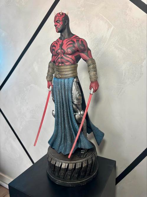 Darth Maul statue 1:4, Verzamelen, Film en Tv, Zo goed als nieuw, Ophalen of Verzenden
