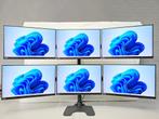 Neomounts FPMA-D700DD6 + 6x Lenovo ThinkVision monitoren, Computers en Software, Monitoren, Ophalen, IPS, Ccservice, Full HD
