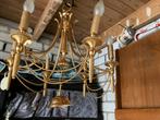 Goud Vergulde Hanglamp van Leo Koek - Zeer Goed!, Ophalen of Verzenden, Zo goed als nieuw, Metaal