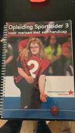 Opleiding Sportleider 3 voor mensen met een handicap, Boeken, Studieboeken en Cursussen, Ophalen of Verzenden, HBO