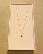 Isabel Bernard Gouden Ketting met Edelsteen, Ophalen of Verzenden, Zo goed als nieuw, Goud, Met edelsteen